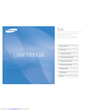 Samsung EC-TL9ZZSBA - TL9 Digital Camera User Manual