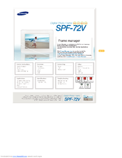 Samsung SAMTRON 72V Owner's Manual