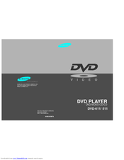 Samsung DVD-611 Owner's Manual