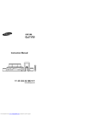 Samsung SP-350 Instruction Manual