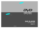 Samsung dvd-711 User Manual