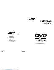 Samsung DVD-P241 Owner's Manual