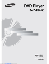 Samsung DVD-P280K User Manual