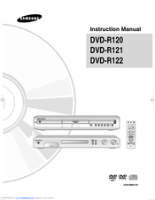 Samsung DVD-R120SL Instruction Manual