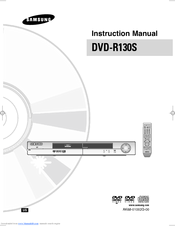 Samsung DVD-R130S Instruction Manual