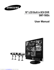Samsung SMT-190DN - Monitor + DVR User Manual