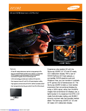 Samsung 2233RZ - Syncmaster 22