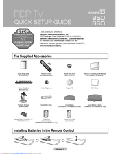 Samsung BN68-02135A Quick Setup Manual