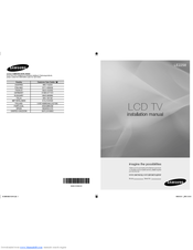 Samsung LCD TV LE22S8 User Manual
