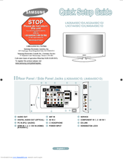 Samsung LN9A450CD User Manual
