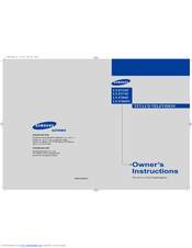 Samsung LT-P1545X Manual