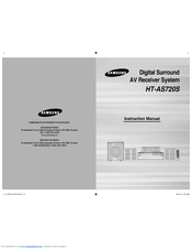 Samsung HT-AS720S-XAC Instruction Manual