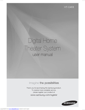 Samsung HT-C463 User Manual