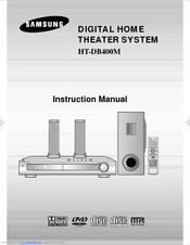Samsung HT-DB400 Instruction Manual