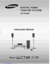 Samsung HT-DS660 Instruction Manual