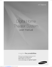 Samsung HT-TWZ415 User Manual