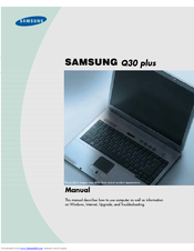 Samsung SENS Q30 Owner's Manual