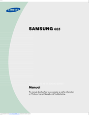 Samsung Q35 Owner's Manual