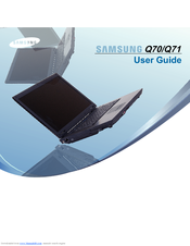 Samsung Q70 Series User Manual