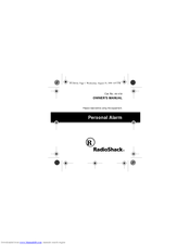 Radio Shack 49-418 Owner's Manual