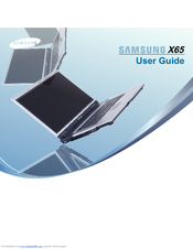 Samsung NP-X65 User Manual