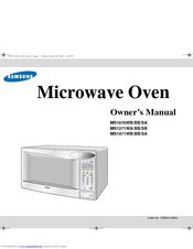 Samsung MS1271WA Owner's Manual