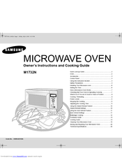 Samsung M1732N Owner's Instructions And Cooking Manual