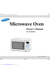 Samsung MC1015WB Owner's Manual
