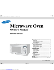 Samsung MW730BB Owner's Manual