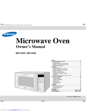 Samsung MW735BB Owner's Manual