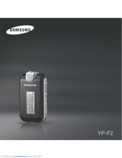 Samsung YP-F2X User Manual