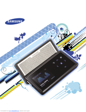 Samsung YPK5JAB - 4 GB, Digital Player User Manual