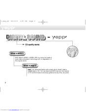Samsung yepp YP-NDU28E Manual