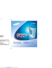 Samsung Yepp YP-N30 User Manual