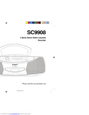 Roberts SC9908 User Manual