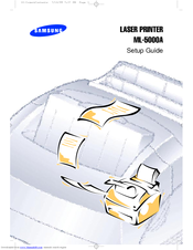 Samsung ML-5000G Setup Manual