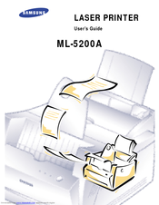 Samsung ML-5200A User Manual