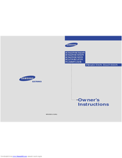 Samsung HCM474W Owner's Instructions Manual