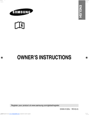 Samsung DA99-01220J Owner's Instructions Manual