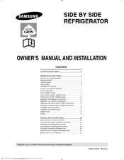Samsung RM25KGRS Owner's Manual And Installation