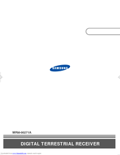 Samsung MF68-00271A Instructions For Use Manual