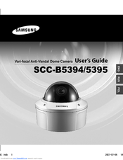 Samsung SCC-B5394 User Manual