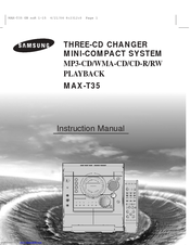 Samsung MAX-T55 Instruction Manual