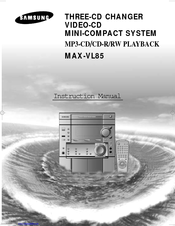 Samsung MAX-VL85 Instruction Manual