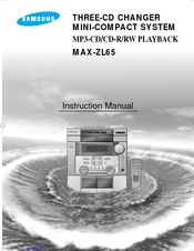 Samsung MAX-ZL65 Instruction Manual