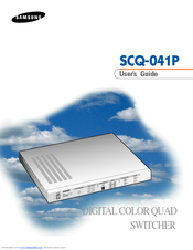 Samsung SCQ-041AP User Manual