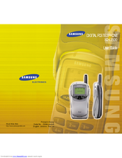 Samsung SCH3500 - SCH 3500 Cell Phone User Manual