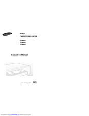 Samsung SV-643B Instruction Manual