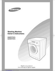 Samsung Q1657V Owner's Instructions Manual