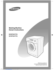 Samsung Q1657T Owner's Instructions Manual